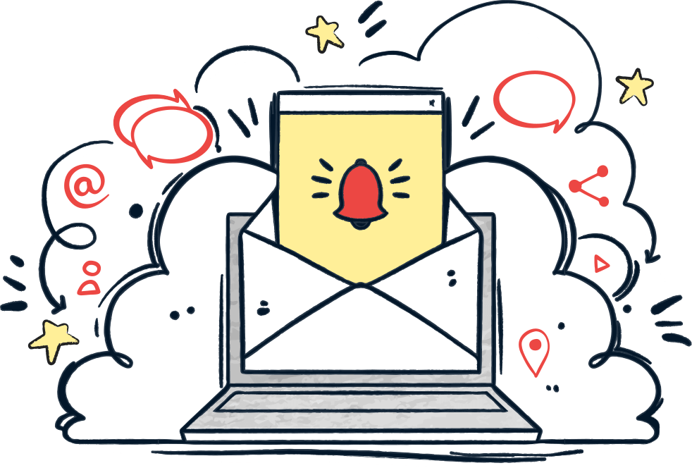 B2b SEO services 28 Icône de campagnes d'e-mailing stratégiques par une agence digitale