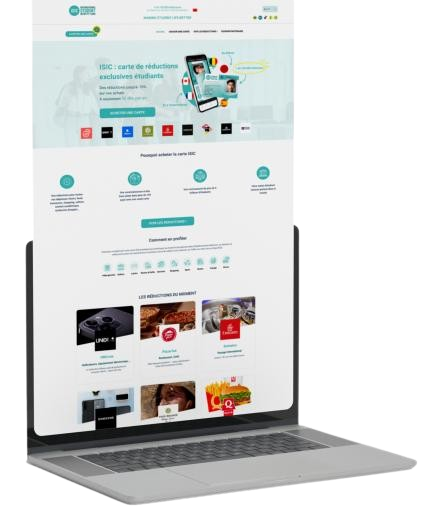 site web de notre client isic