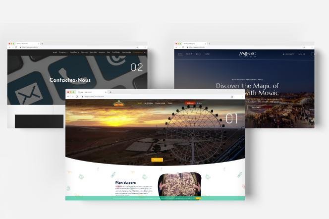 Exemple de visibilité en ligne optimisée par une agence web pour une société de construction internationale.